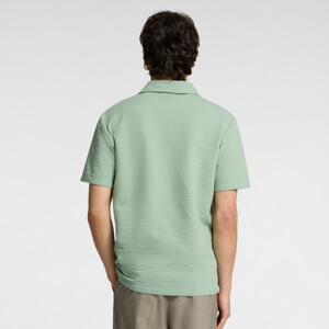 SELECTED HOMME Seersucker Polo Shirt